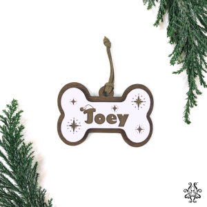 Christmas Pet Ornament - Dog Bone