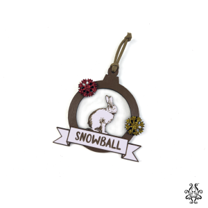 Christmas Pet Ornament - Rabbit